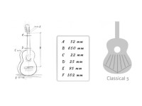 Alhambra 6 Ébano Blanco incl. Gig Bag Alhambra 6 Ébano Blanco incl. Gig Bag